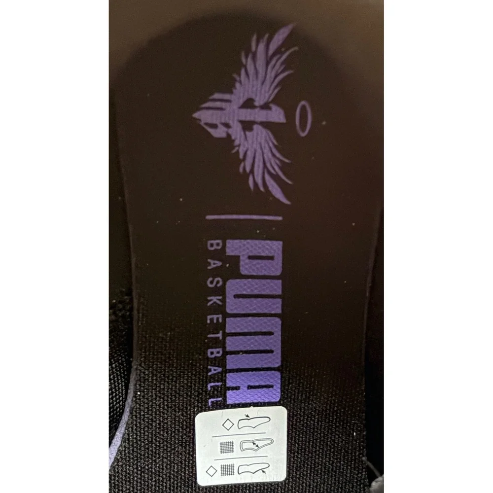 Puma MB.04 LaMelo Ball Black Iridescent Basketball Shoes 312174-01 Mens 8.5‎